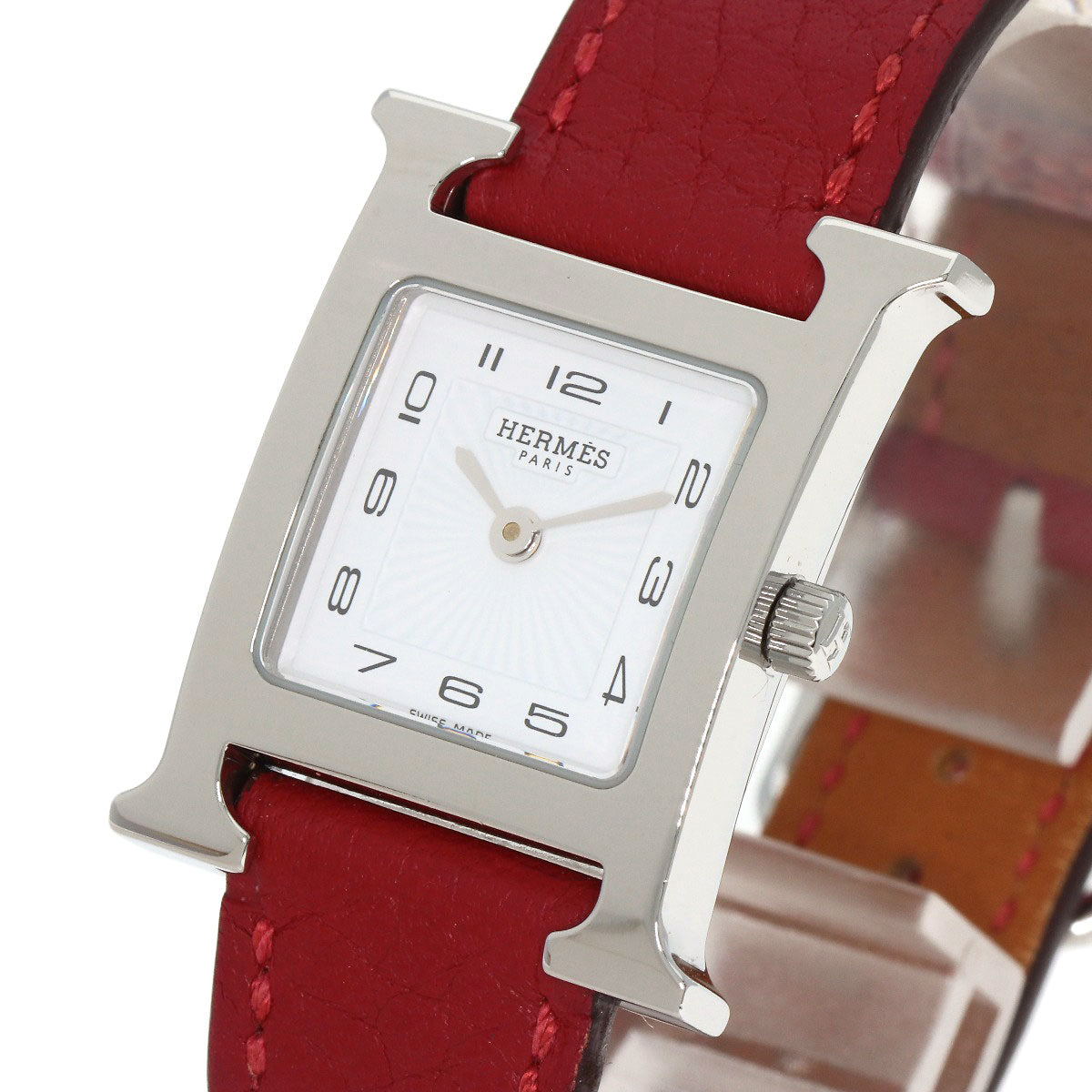 HERMES エルメス HH11.210 Hウォッチ 腕時計 SS レディース 中古