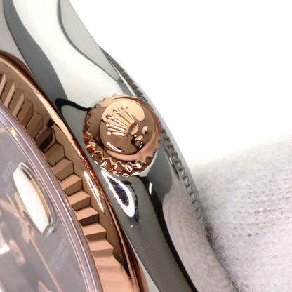ROLEX ロレックス 179171NG デイトジャスト 10P ダイヤモンド 腕時計 SS レディース 中古