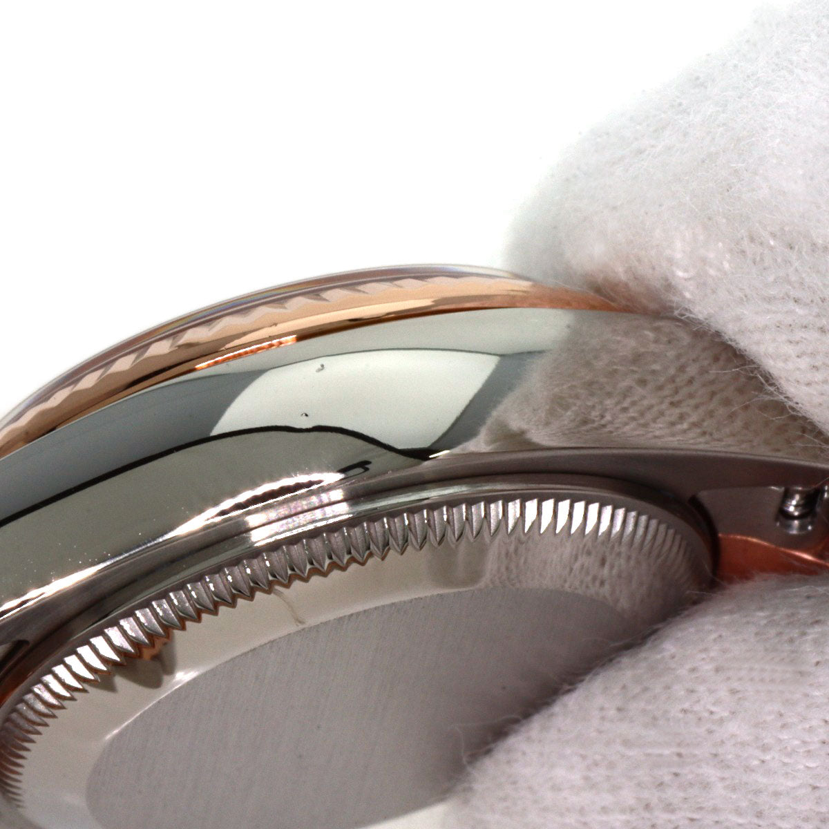 ROLEX ロレックス 179171NG デイトジャスト 10P ダイヤモンド 腕時計 SS レディース 中古