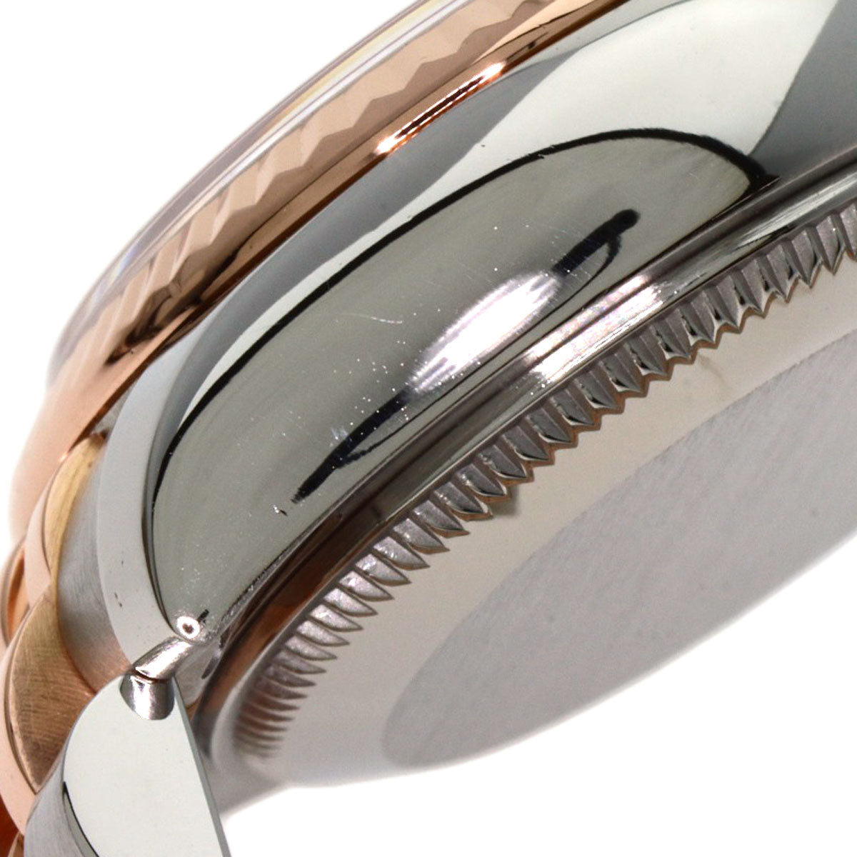 ROLEX ロレックス 179171NG デイトジャスト 10P ダイヤモンド 腕時計 SS レディース 中古