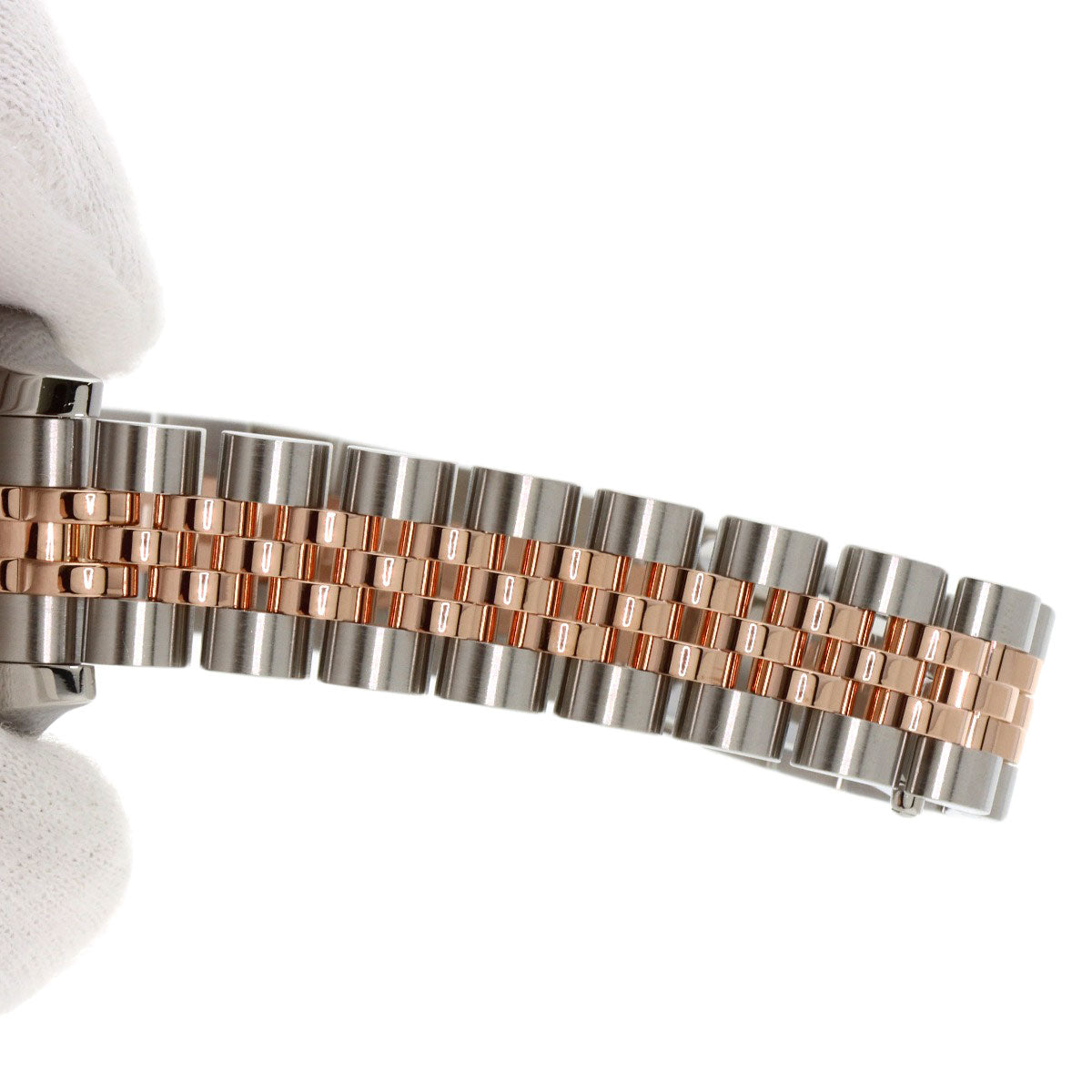 ROLEX ロレックス 179171NG デイトジャスト 10P ダイヤモンド 腕時計 SS レディース 中古