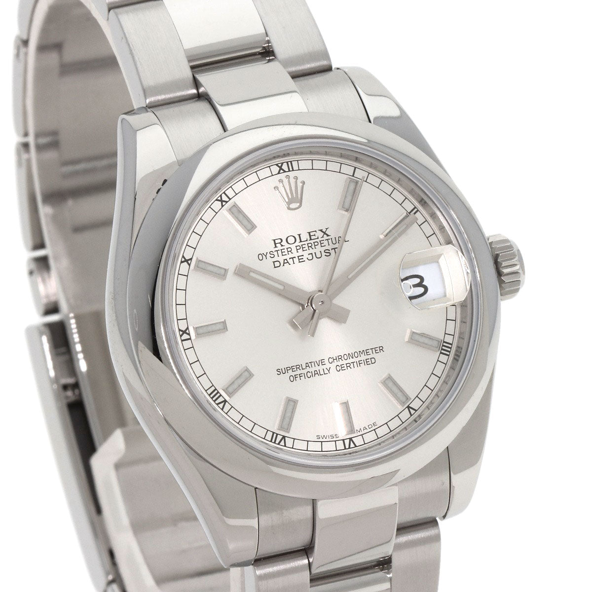ROLEX ロレックス 178240 デイトジャスト 腕時計 SS ボーイズ 中古