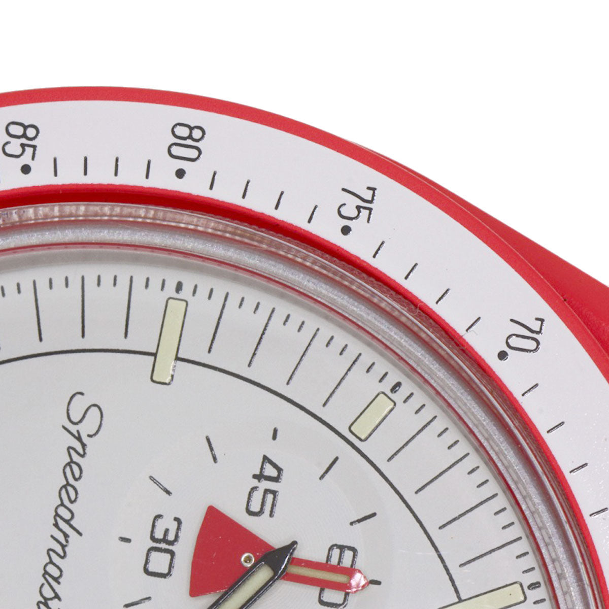 Swatch スウォッチ S033R100 MISSION TO MARS スピードマスター オメガ コラボ 腕時計 セラミック メンズ 中古