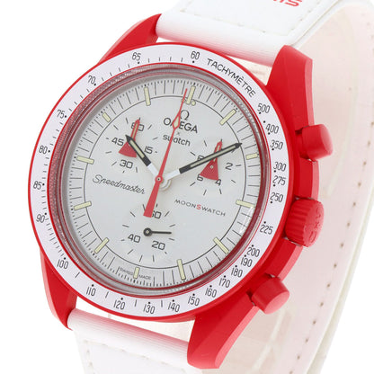 スウォッチ S033R100 MISSION TO MARS スピードマスター オメガ コラボ 腕時計 中古 商品画像4