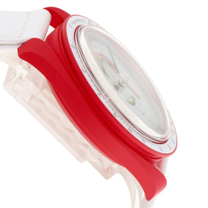 Swatch スウォッチ S033R100 MISSION TO MARS スピードマスター オメガ コラボ 腕時計 セラミック メンズ 中古