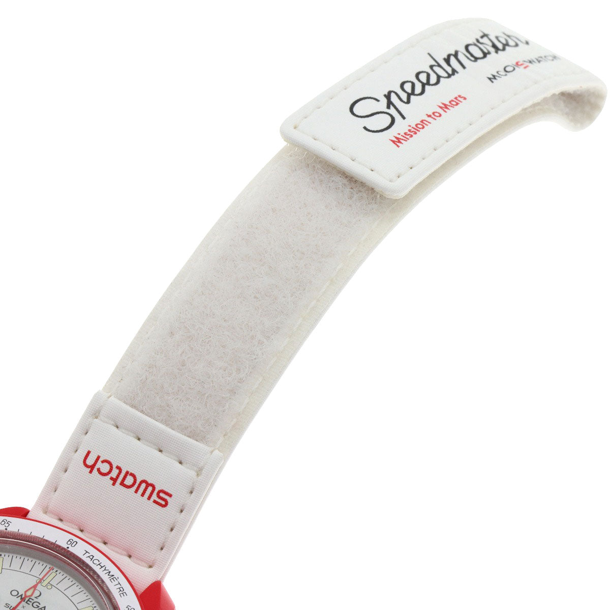 Swatch スウォッチ S033R100 MISSION TO MARS スピードマスター オメガ コラボ 腕時計 セラミック メンズ 中古