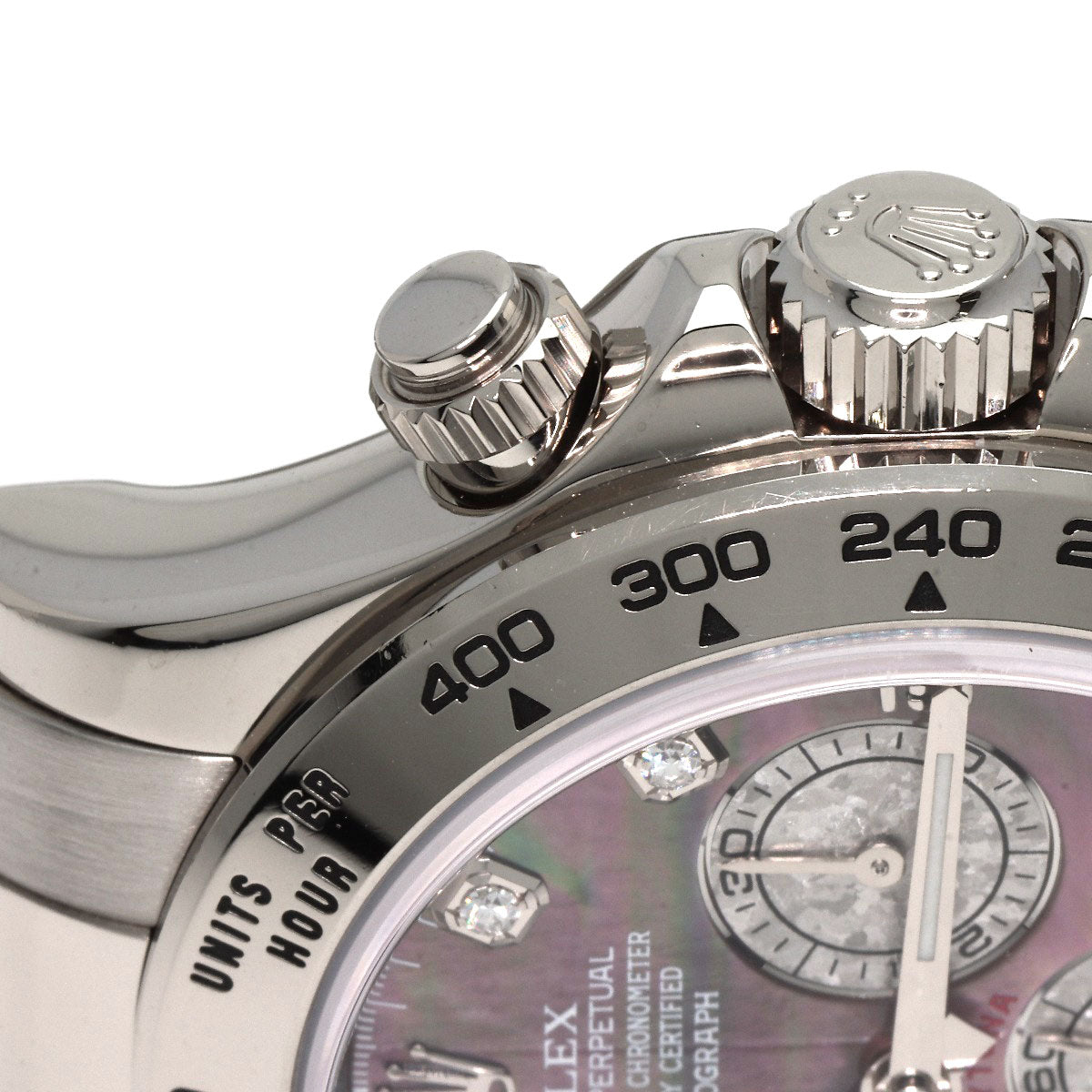 ROLEX ロレックス 116509NG コスモグラフ デイトナ 8P ダイヤモンド 腕時計 K18WG メンズ 中古