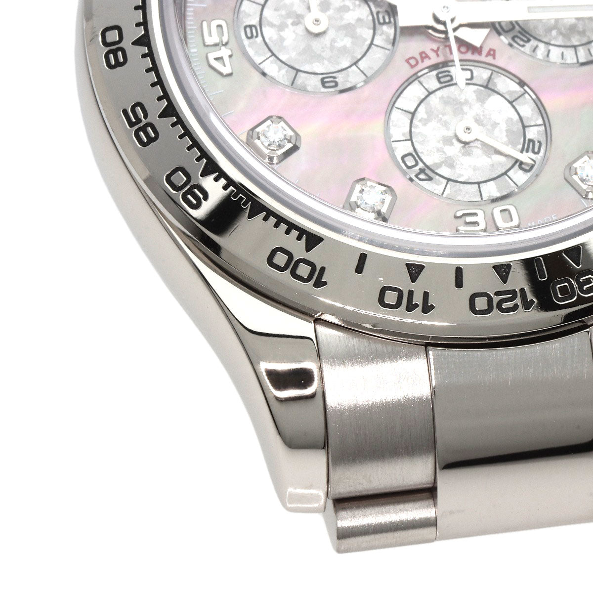 ROLEX ロレックス 116509NG コスモグラフ デイトナ 8P ダイヤモンド 腕時計 K18WG メンズ 中古