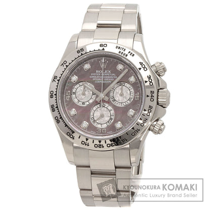 ROLEX ロレックス 116509NG コスモグラフ デイトナ 8P ダイヤモンド 腕時計 K18WG メンズ 中古