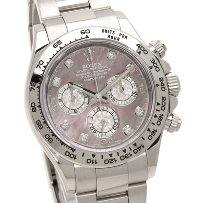 ROLEX ロレックス 116509NG コスモグラフ デイトナ 8P ダイヤモンド 腕時計 K18WG メンズ 中古