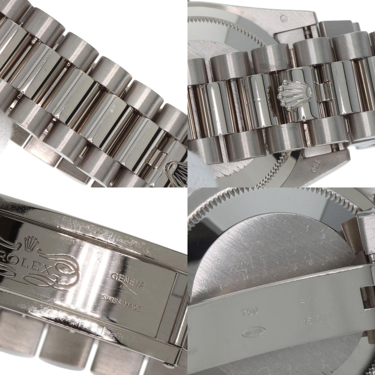 ROLEX ロレックス 118239 デイデイト 松坂屋400周年モデル 30本限定 腕時計 K18WG メンズ 中古
