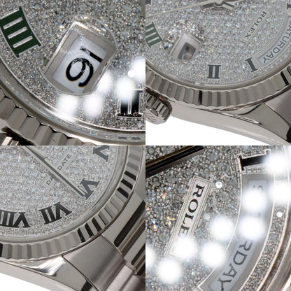 ROLEX ロレックス 118239 デイデイト 松坂屋400周年モデル 30本限定 腕時計 K18WG メンズ 中古