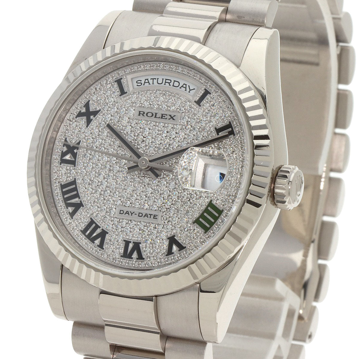 ROLEX ロレックス 118239 デイデイト 松坂屋400周年モデル 30本限定 腕時計 K18WG メンズ 中古