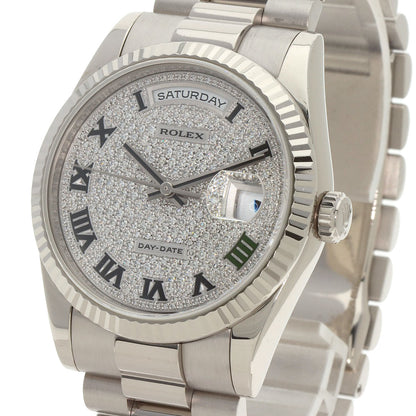 ROLEX ロレックス 118239 デイデイト 松坂屋400周年モデル 30本限定 腕時計 K18WG メンズ 中古