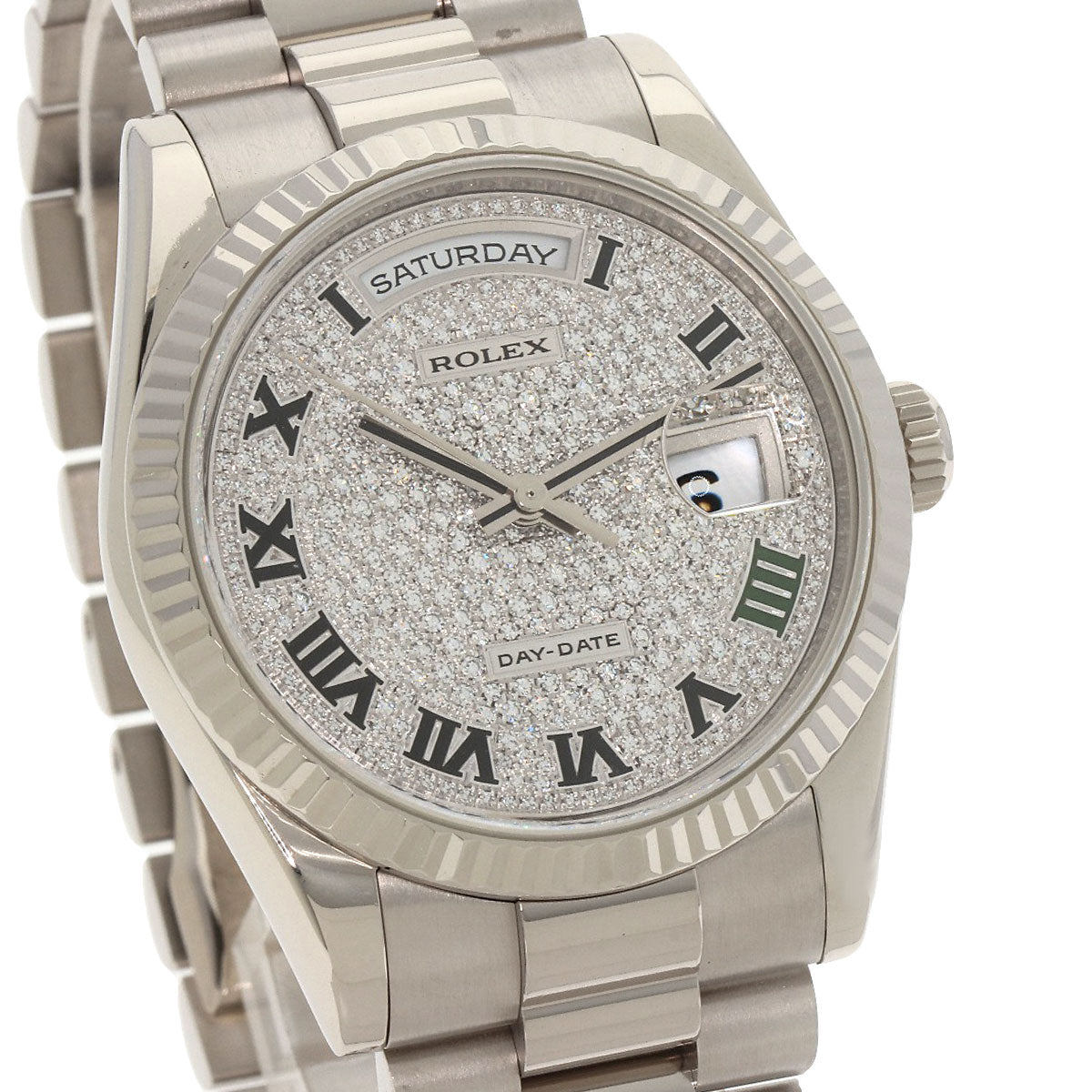 ROLEX ロレックス 118239 デイデイト 松坂屋400周年モデル 30本限定 腕時計 K18WG メンズ 中古