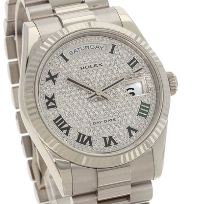 ROLEX ロレックス 118239 デイデイト 松坂屋400周年モデル 30本限定 腕時計 K18WG メンズ 中古