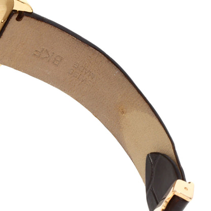 CARTIER カルティエ WH100451 サントスデュモン ダイヤモンドベゼル 腕時計 K18PG メンズ 中古