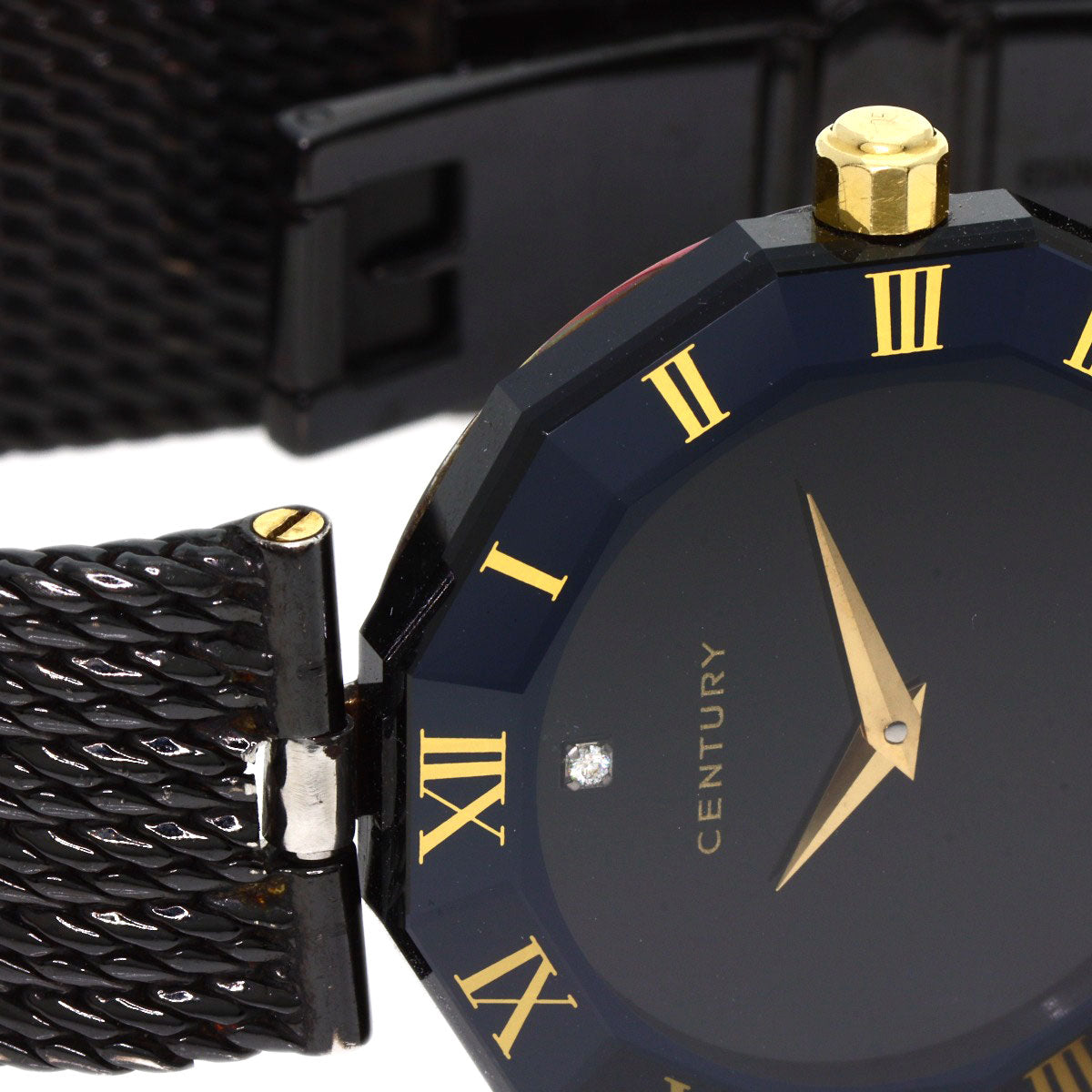 CENTURY センチュリー タイムジェム 腕時計 SS レディース 中古