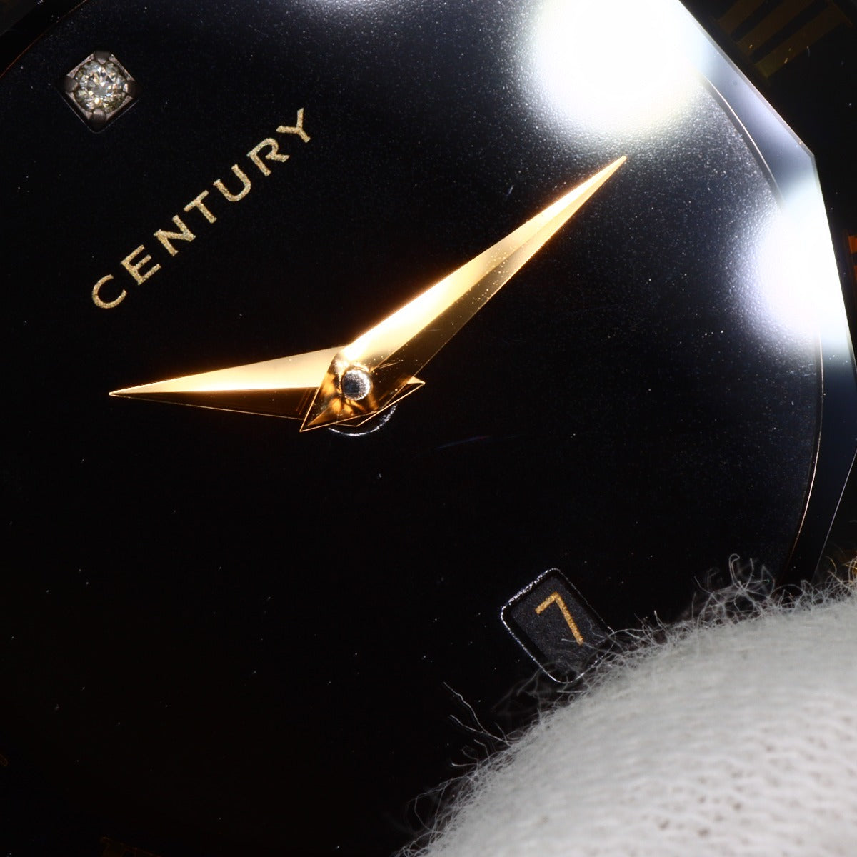 CENTURY センチュリー タイムジェム 腕時計 SS レディース 中古