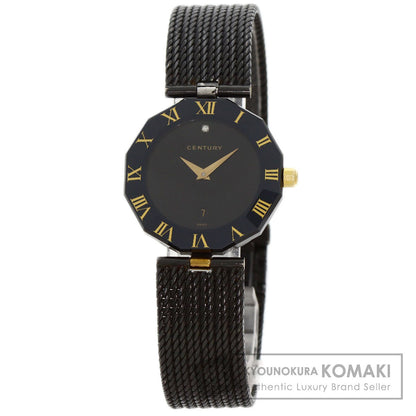 CENTURY センチュリー タイムジェム 腕時計 SS レディース 中古