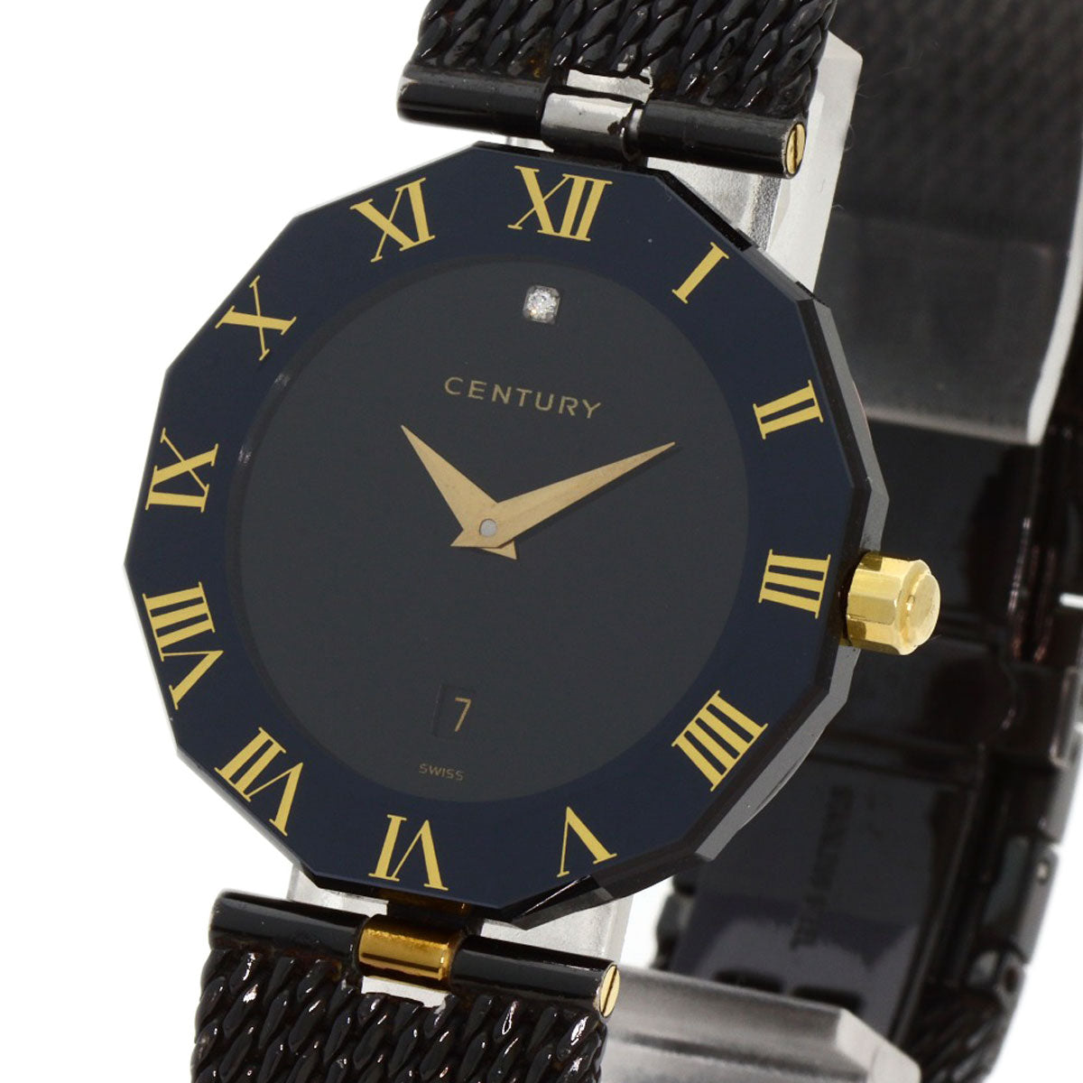 CENTURY センチュリー タイムジェム 腕時計 SS レディース 中古