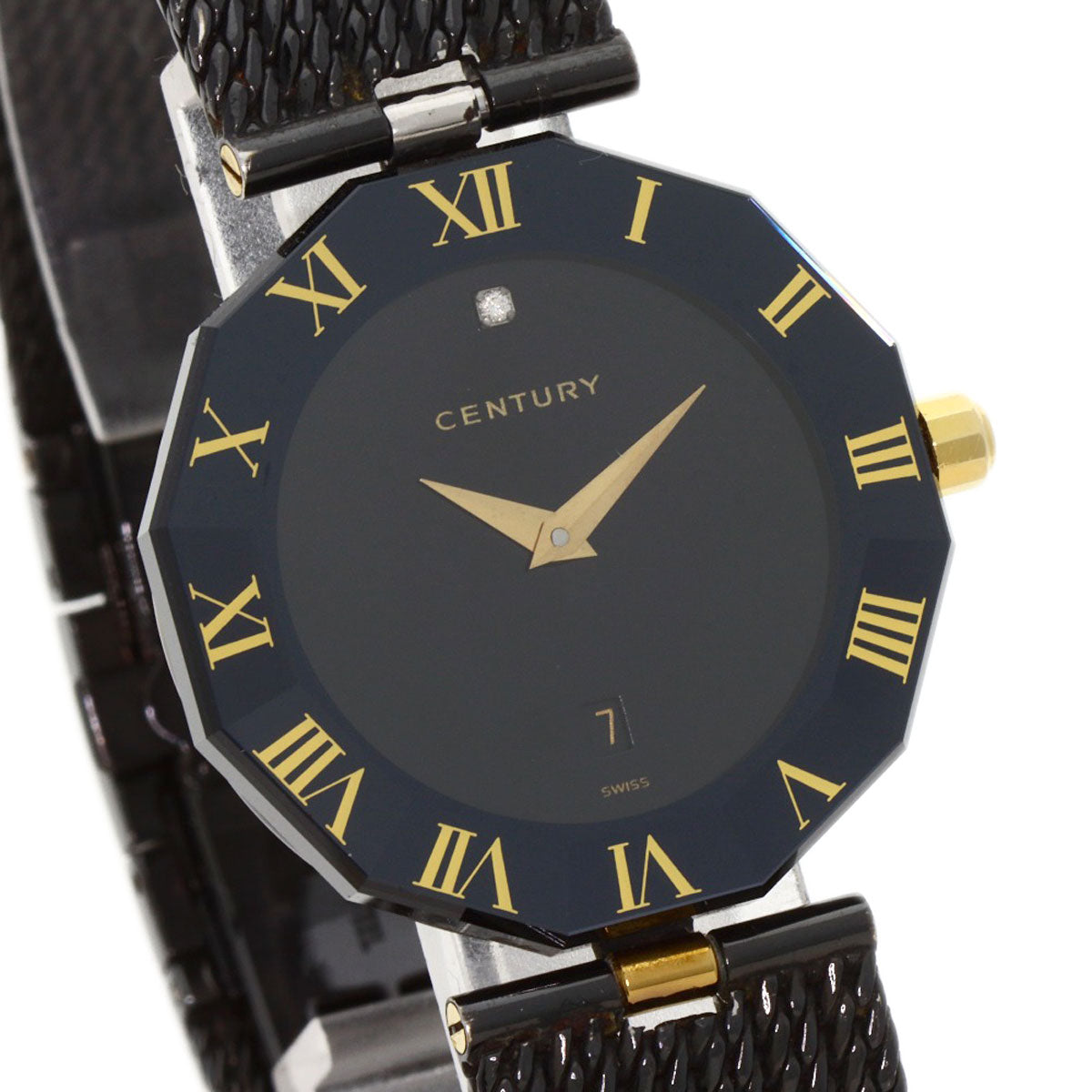CENTURY センチュリー タイムジェム 腕時計 SS レディース 中古
