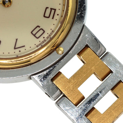 HERMES エルメス クリッパー 腕時計 SS レディース 中古