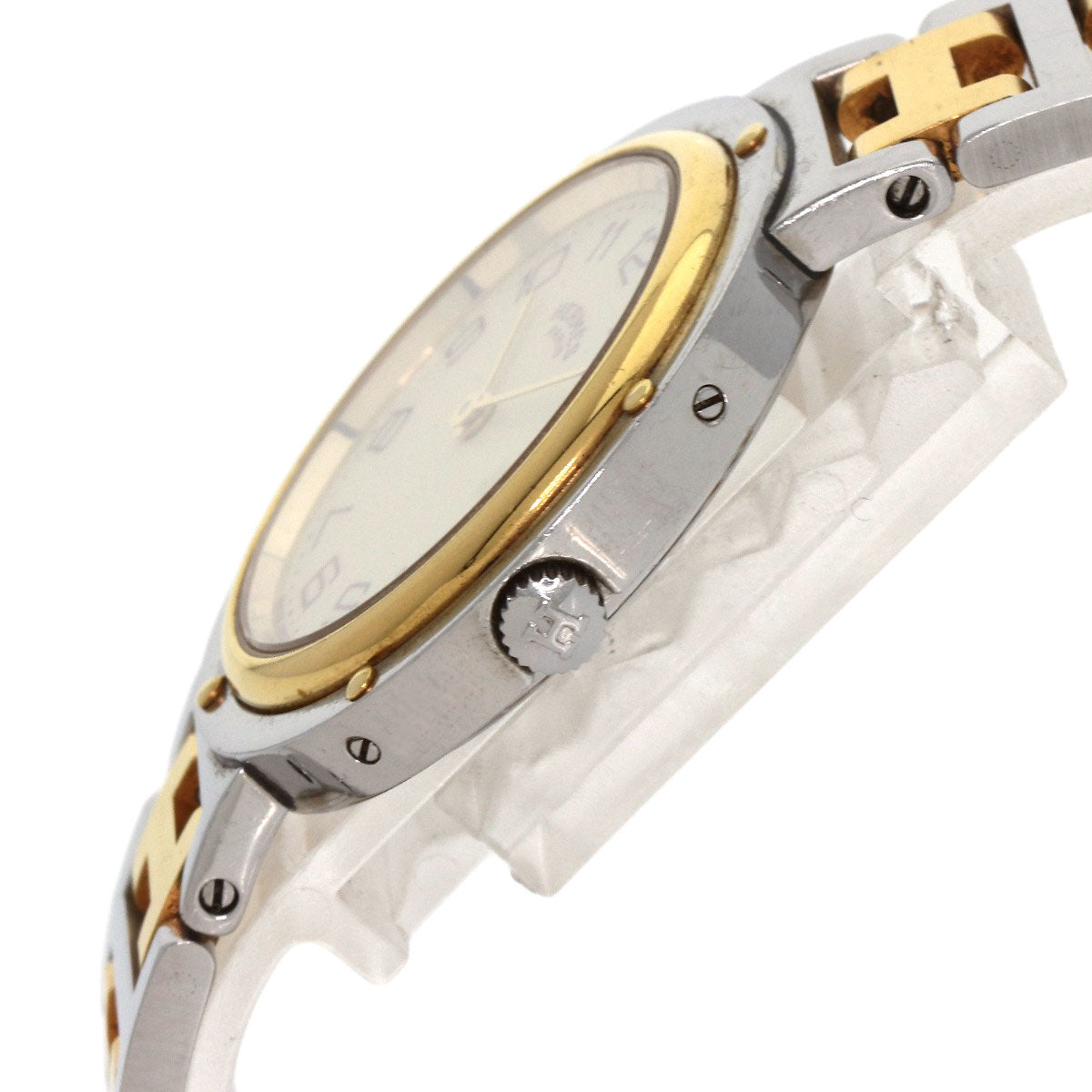 HERMES エルメス クリッパー 腕時計 SS レディース 中古