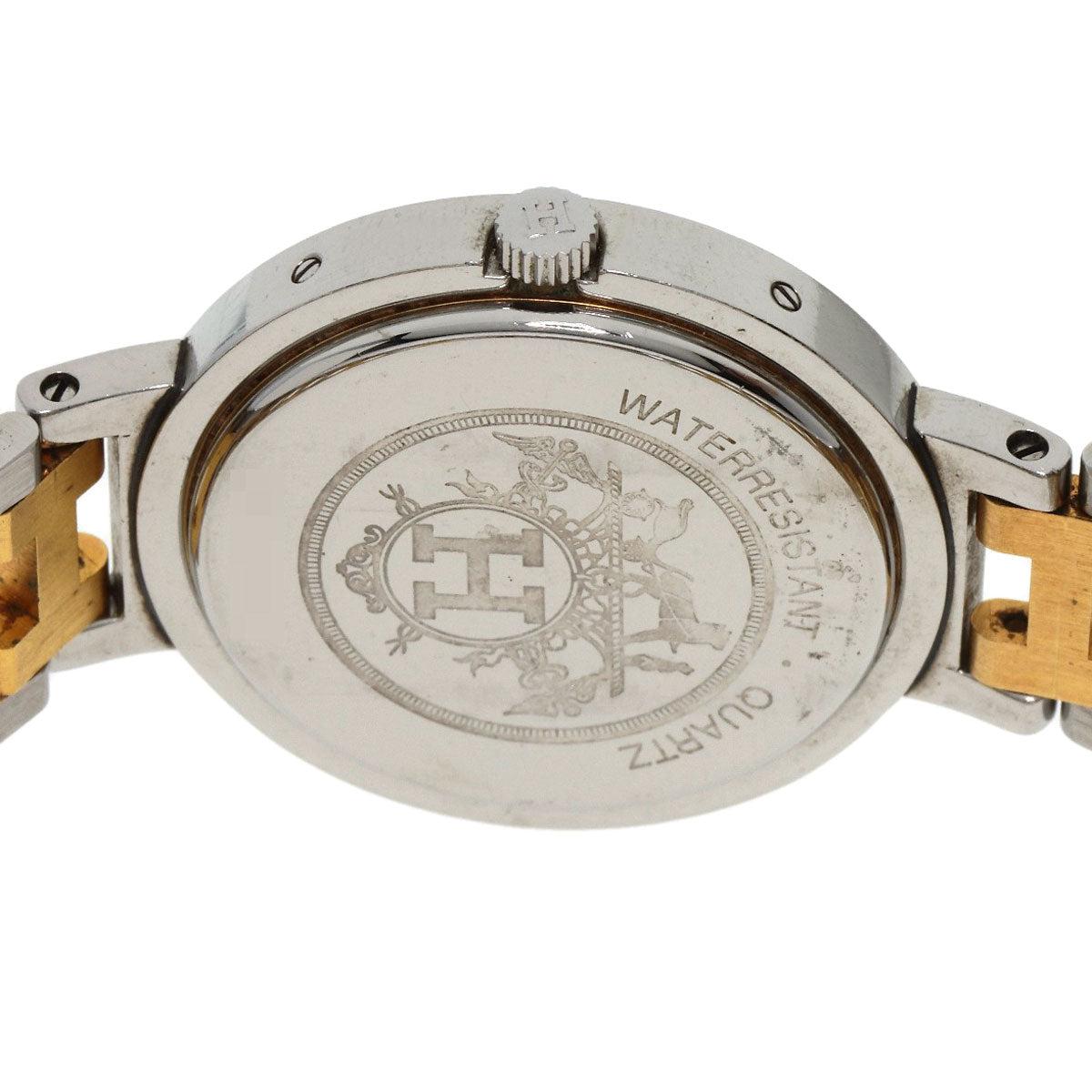 HERMES エルメス クリッパー 腕時計 SS レディース 中古