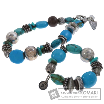 SELECT JEWELRY セレクトジュエリー ターコイズ ブレスレット 2点セット ネックレス 金属製 レディース 中古