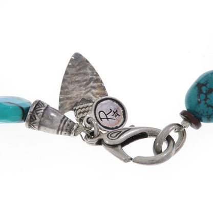 SELECT JEWELRY セレクトジュエリー ターコイズ ブレスレット 2点セット ネックレス 金属製 レディース 中古