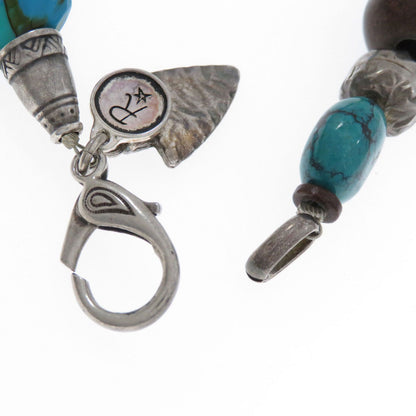 SELECT JEWELRY セレクトジュエリー ターコイズ ブレスレット 2点セット ネックレス 金属製 レディース 中古