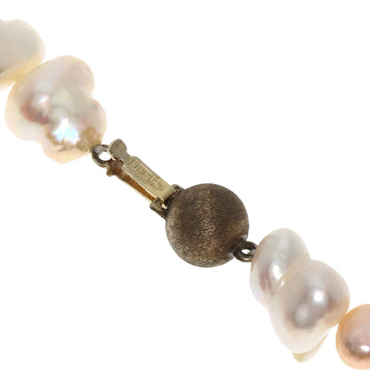 SELECT JEWELRY セレクトジュエリー 淡水バロックパール 真珠 ネックレス SV レディース 中古