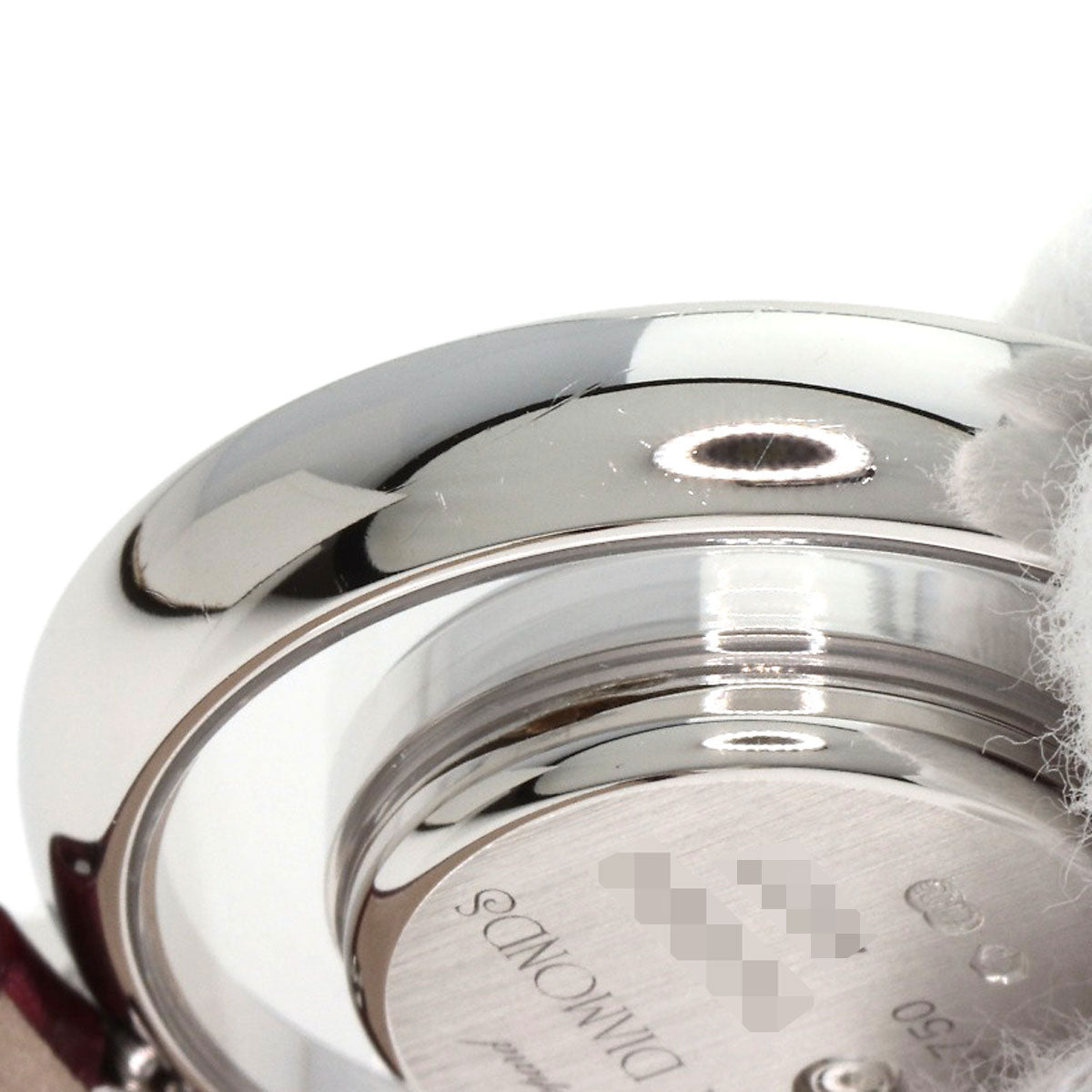 Chopard ショパール 209415-1001 ハッピーダイヤモンド アイコン 腕時計 K18WG レディース 中古