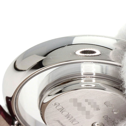 Chopard ショパール 209415-1001 ハッピーダイヤモンド アイコン 腕時計 K18WG レディース 中古