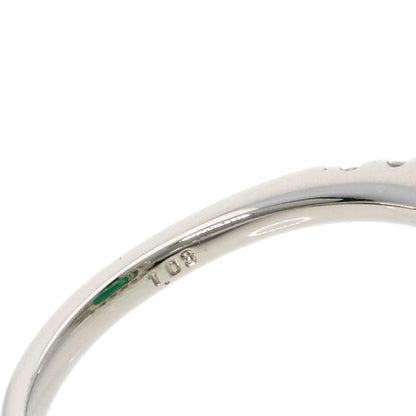SELECT JEWELRY セレクトジュエリー エメラルド ダイヤモンド リング・指輪 PT950 レディース 中古