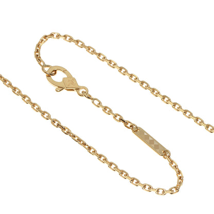 Van Cleef & Arpels ヴァンクリーフ＆アーペル マジック アルハンブラ ブルーアゲート ネックレス K18YG レディース 中古