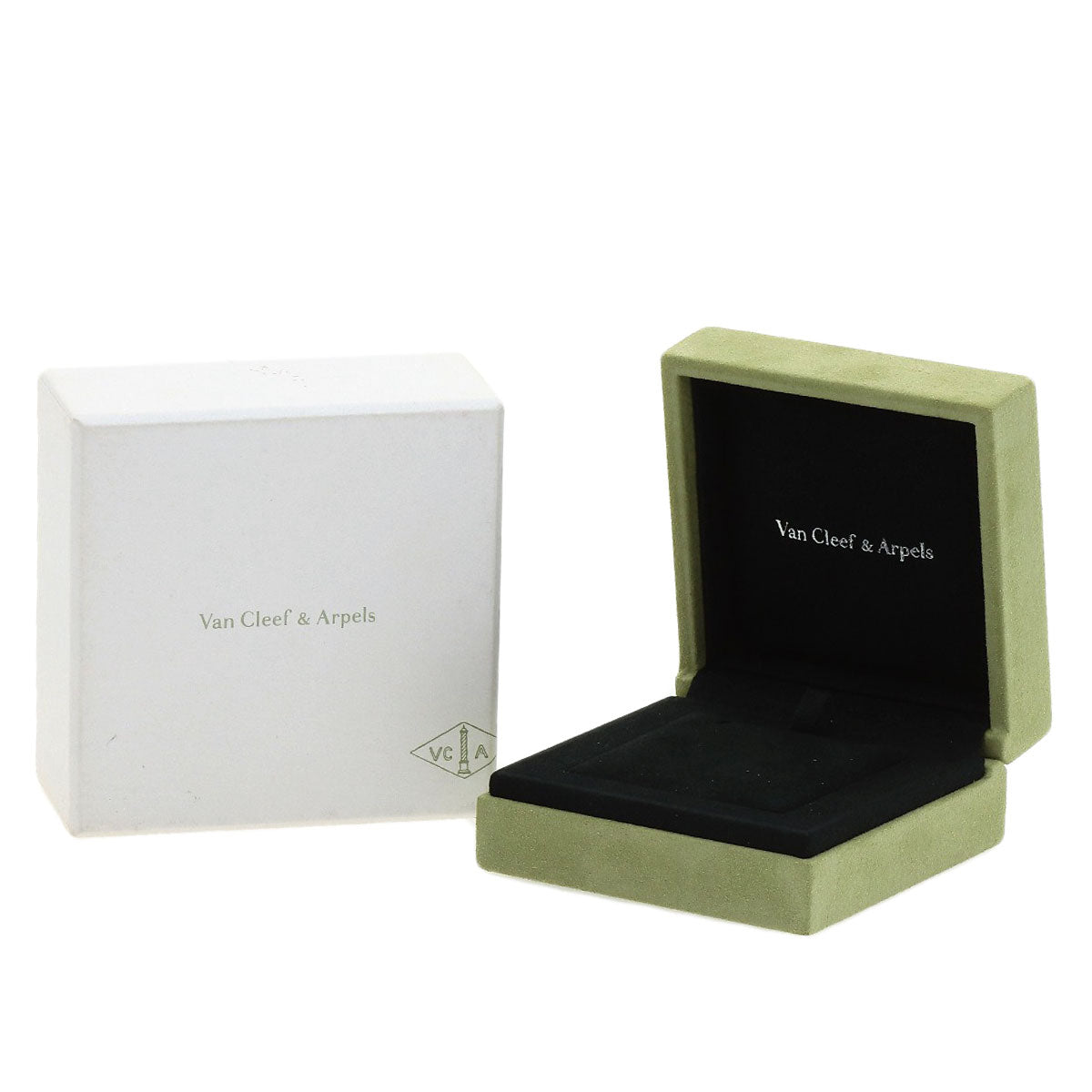 Van Cleef & Arpels ヴァンクリーフ＆アーペル マジック アルハンブラ ブルーアゲート ネックレス K18YG レディース 中古