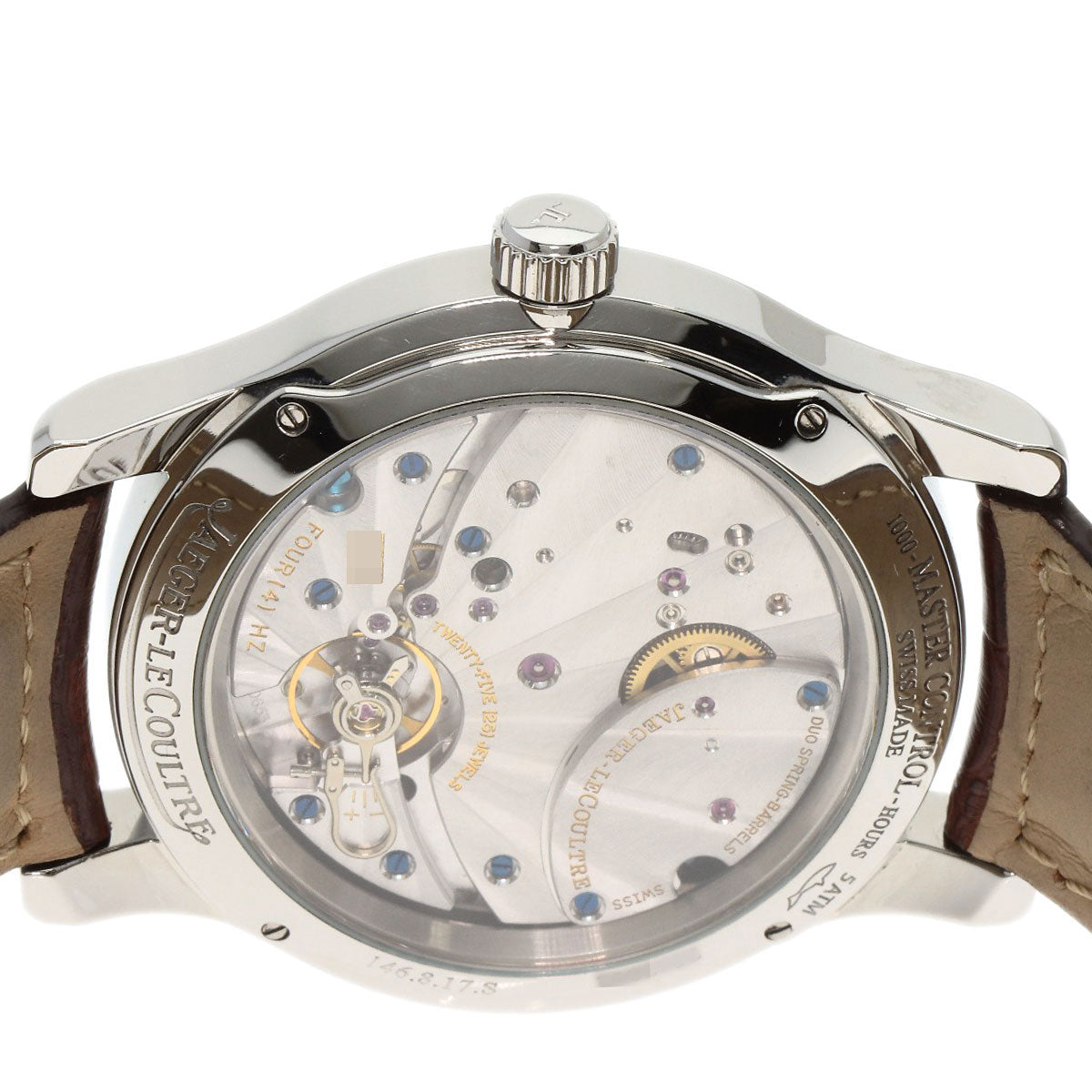 JAEGER-LECOULTRE ジャガー・ルクルト Q1608420 146.8.17.S マスター コントロール 8DAYS 腕時計 SS メンズ 中古