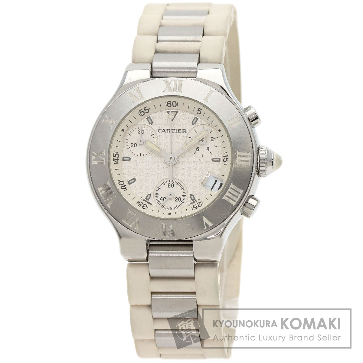 カルティエ W10197U2 クロノスカフ SM 腕時計 中古 商品画像1