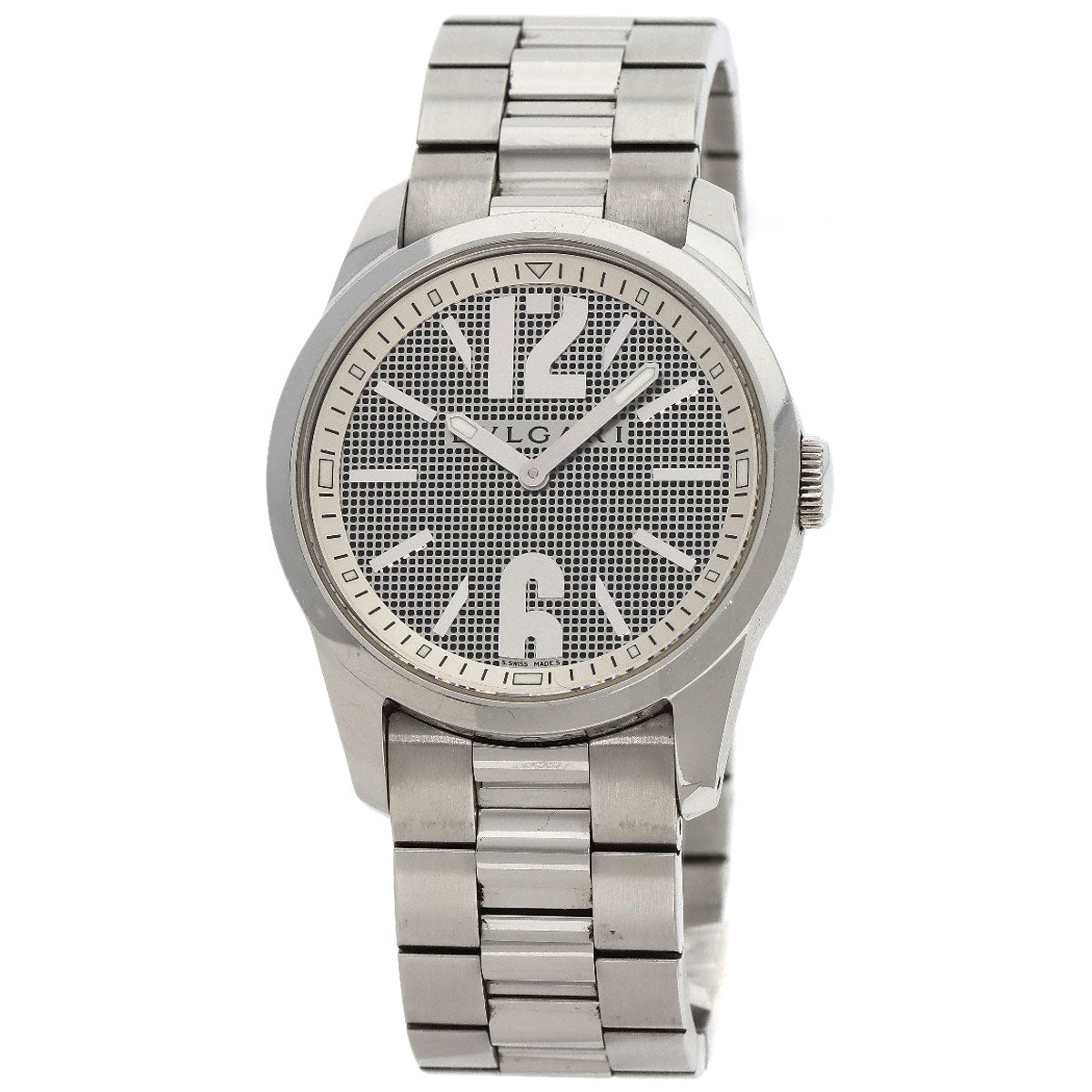 BVLGARI ブルガリ ST37S ソロテンポ 腕時計 SS メンズ 中古