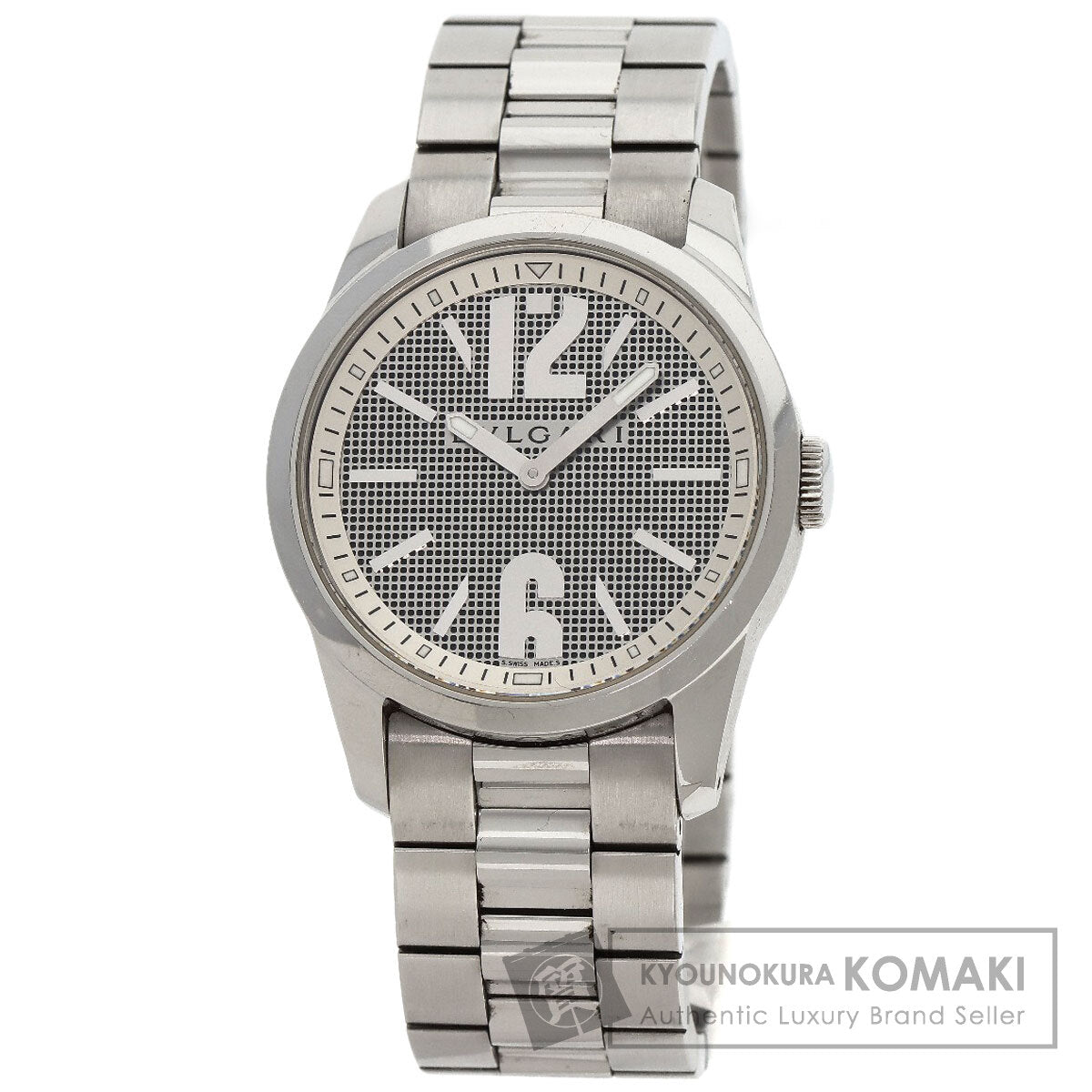 BVLGARI ブルガリ ST37S ソロテンポ 腕時計 SS メンズ 中古