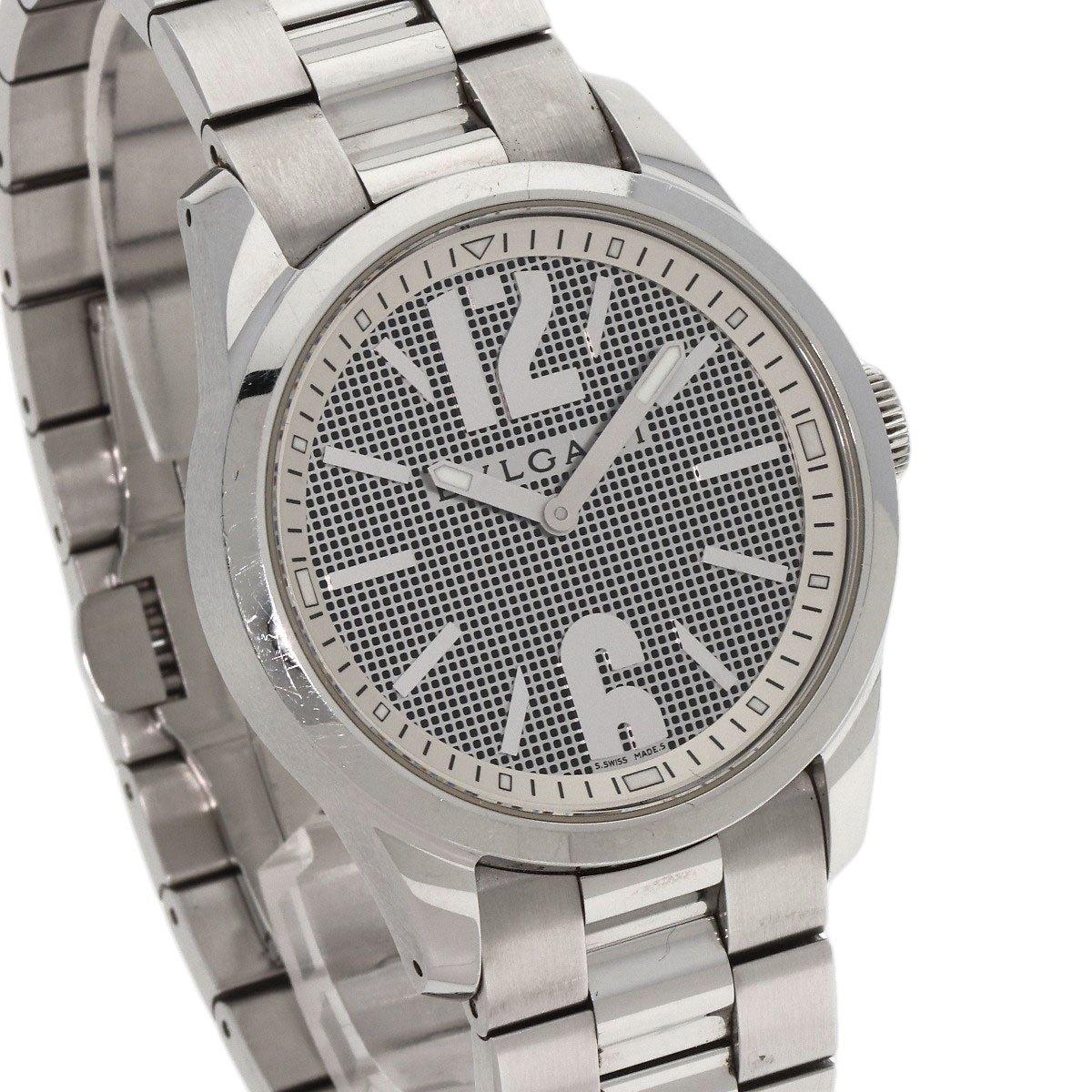 BVLGARI ブルガリ ST37S ソロテンポ 腕時計 SS メンズ 中古
