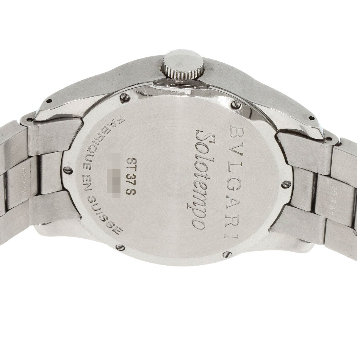 BVLGARI ブルガリ ST37S ソロテンポ 腕時計 SS メンズ 中古