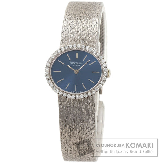 PATEK PHILIPPE パテックフィリップ 4175/001 アンティーク Cal16-250 腕時計 K18WG レディース 中古