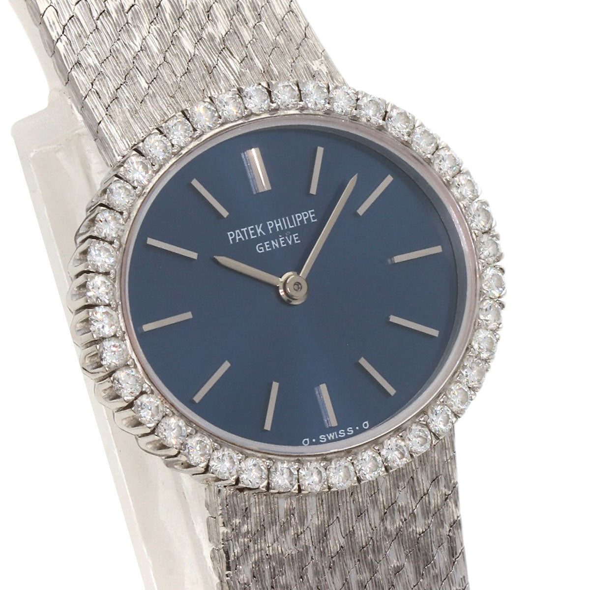 PATEK PHILIPPE パテックフィリップ 4175/001 アンティーク Cal16-250 腕時計 K18WG レディース 中古