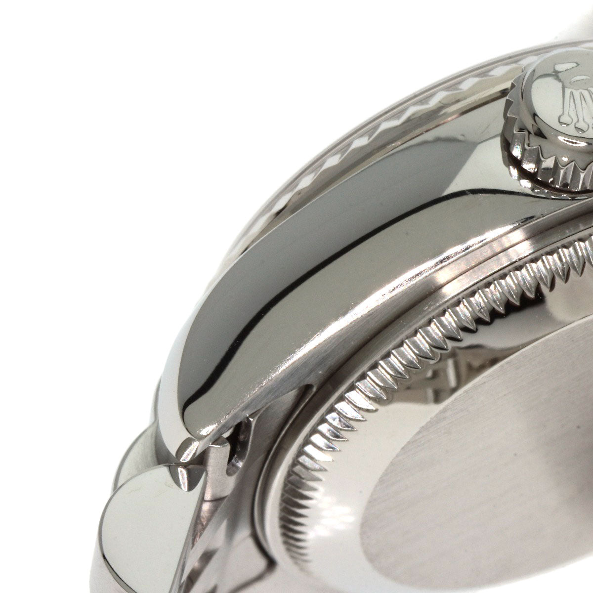 ROLEX ロレックス 179174G デイトジャスト 10P ダイヤモンド 腕時計 SS レディース 中古