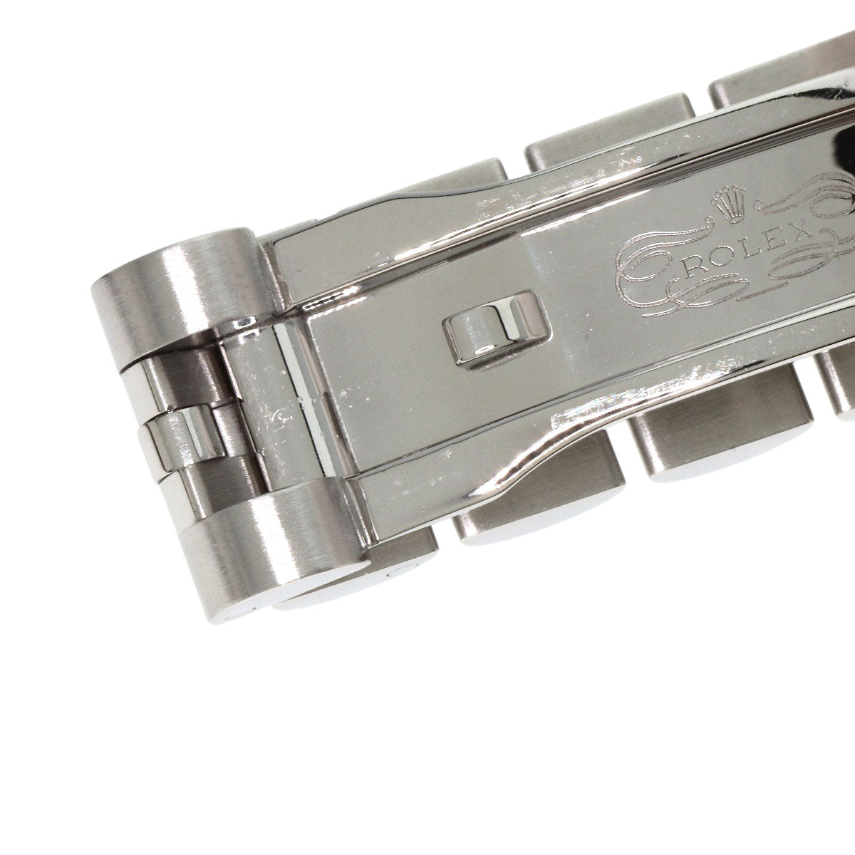 ROLEX ロレックス 179174G デイトジャスト 10P ダイヤモンド 腕時計 SS レディース 中古