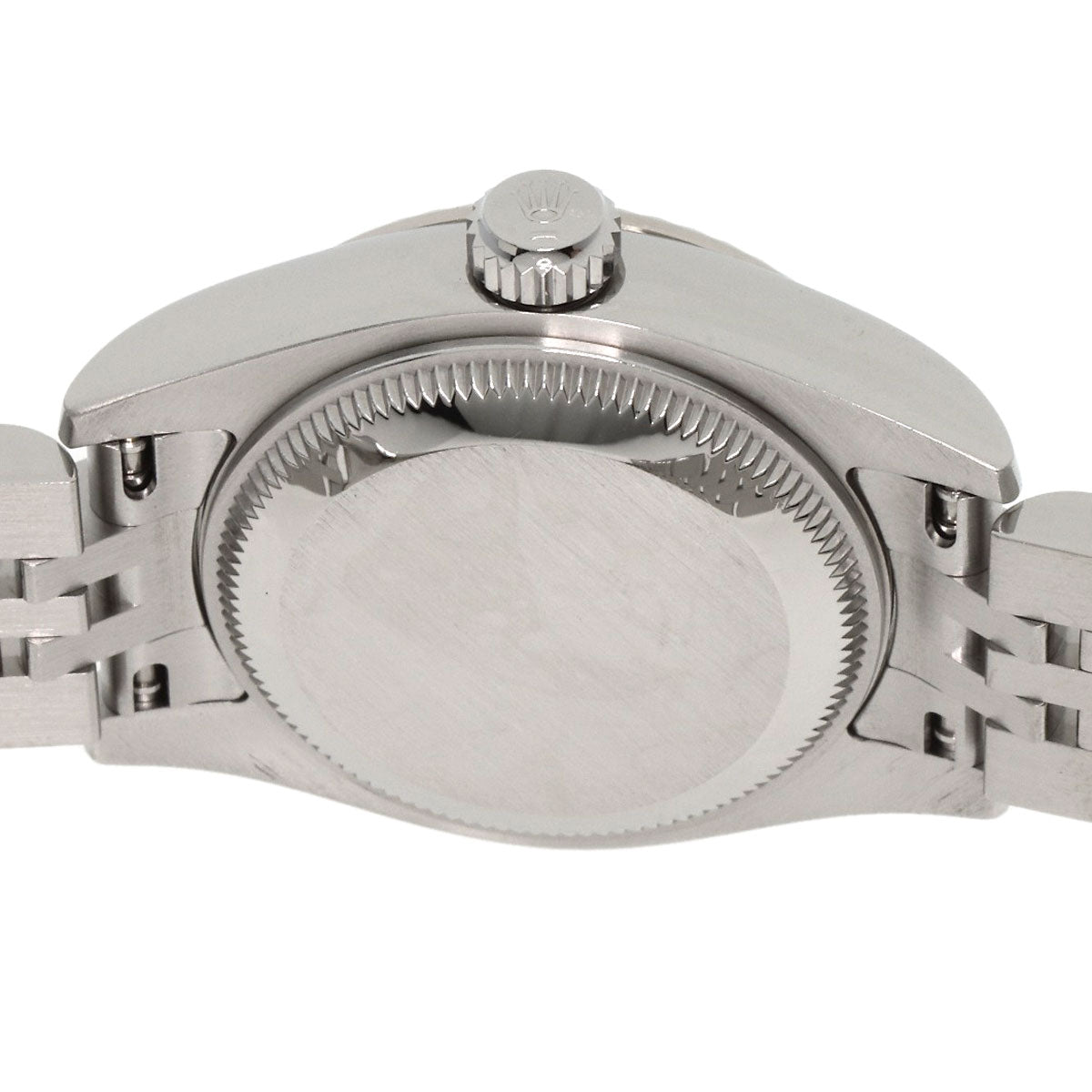 ROLEX ロレックス 179174G デイトジャスト 10P ダイヤモンド 腕時計 SS レディース 中古