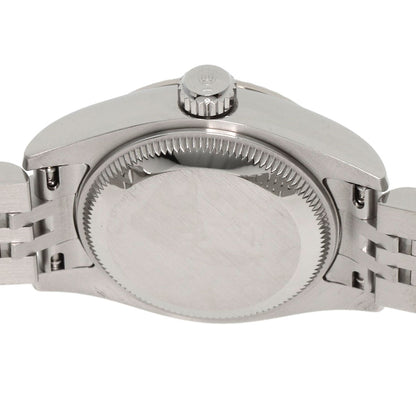 ROLEX ロレックス 179174G デイトジャスト 10P ダイヤモンド 腕時計 SS レディース 中古